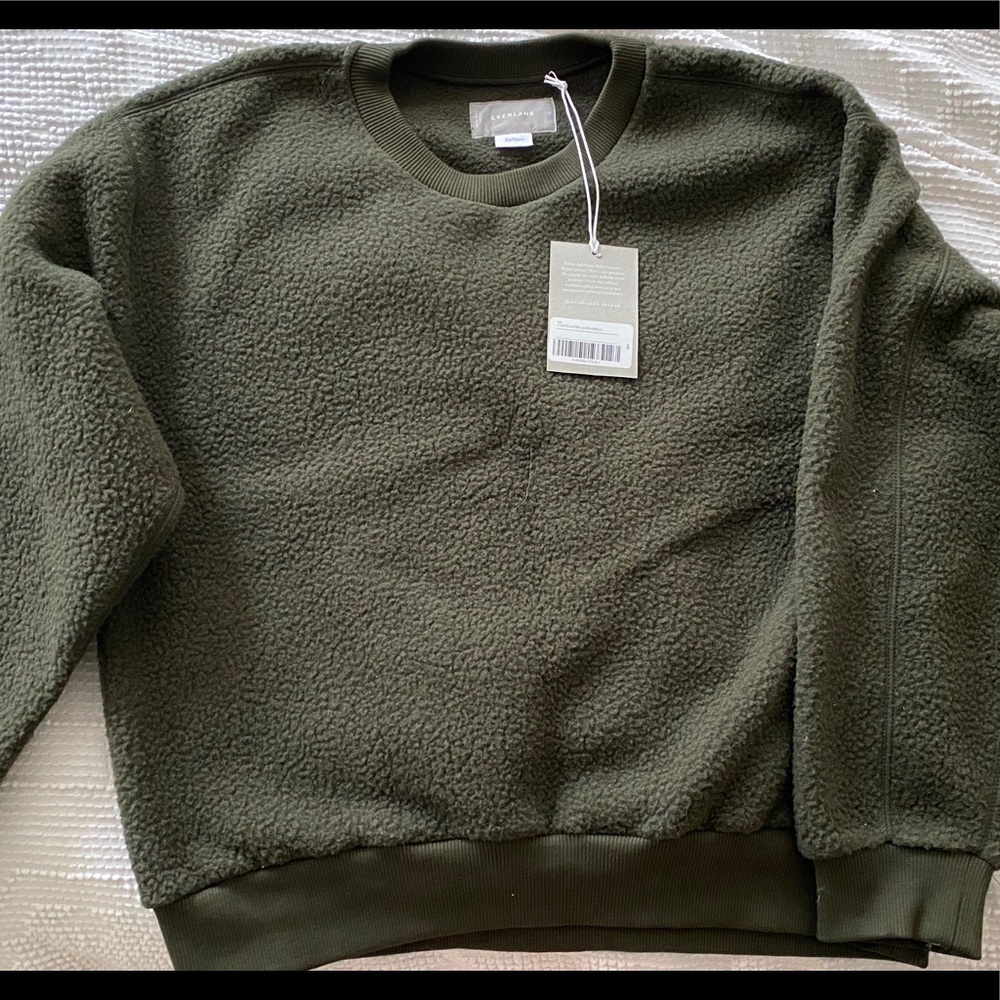 everlane oversized fleece